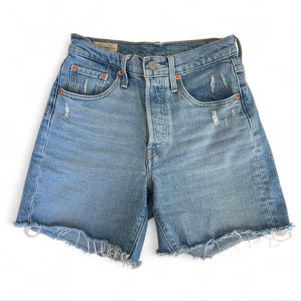 Levi’s 501 Lightly Distressed Jean Shorts